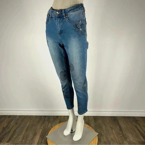 Tribal jeans ankle jegging embroidered  2 - Picture 2 of 12